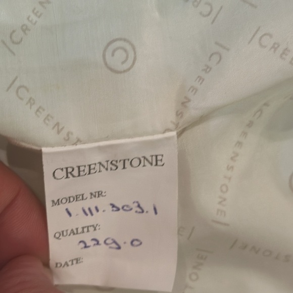 Creenstone Mint Green Jacket Sample Size - Picture 12 of 14